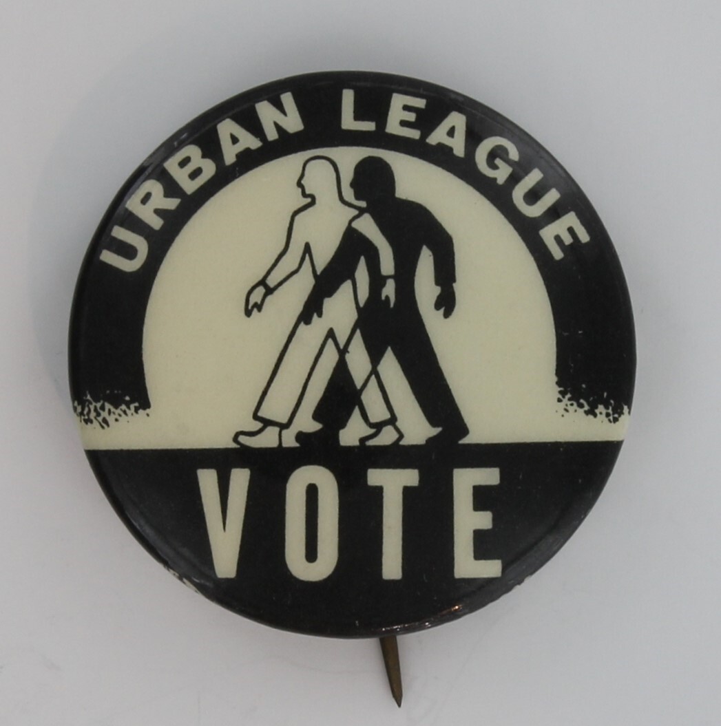 Mississippi Freedom Summer 1964 Black Civil Rights Voter Drive Urban League Pin
