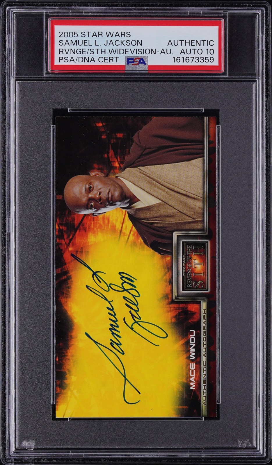 2005 SAMUEL L. JACKSON PSA AUTHENTIC AUTO 10