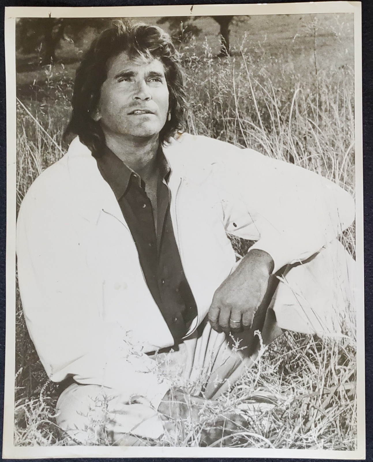 1980s Michael Landon Hollywood 8x10 PR Photograph
