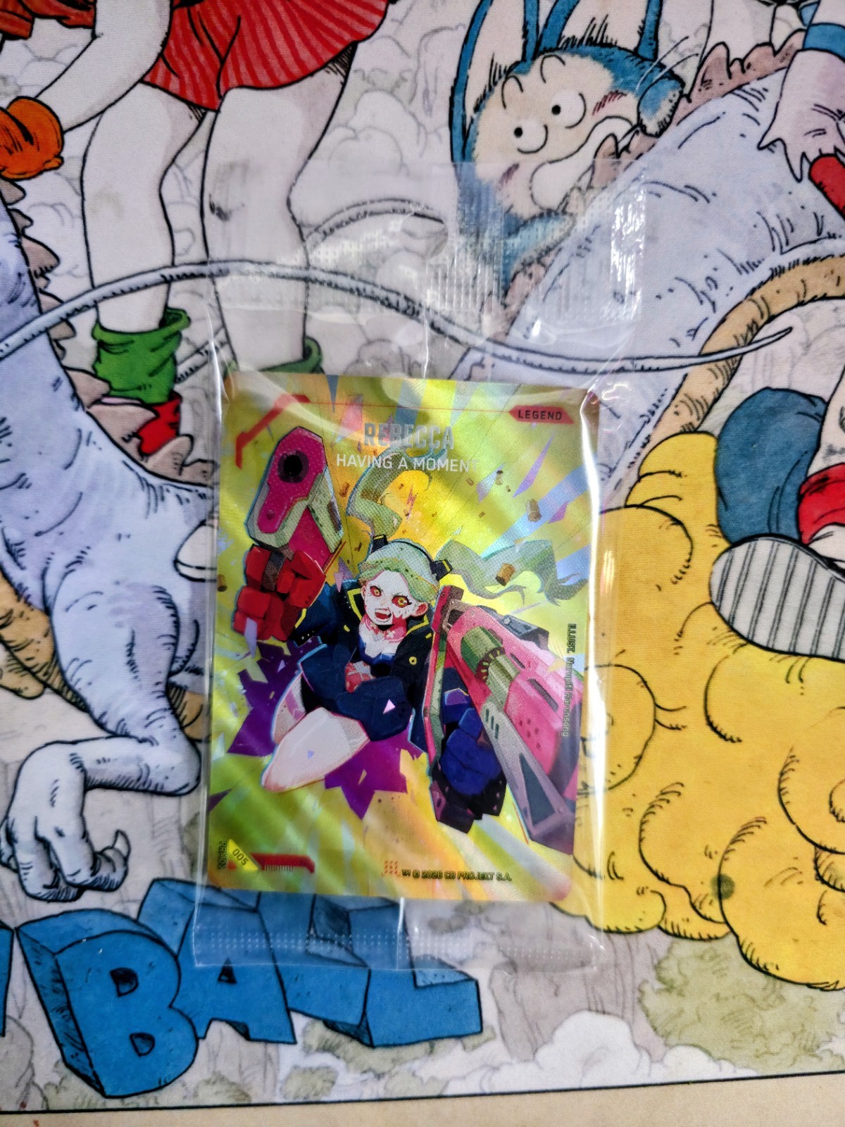 Cyberpunk TCG Rebecca, Having A Moment PROMO