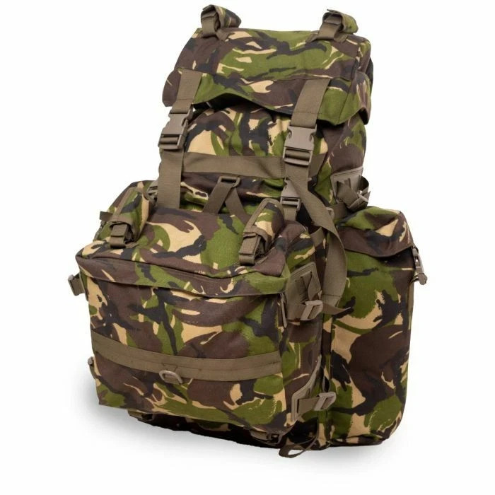 Romanian Army 90L Rucksack with Assault Pack - New Unissued - Romanian Army 90L Rucksack with Assault Pack - New Unissued -