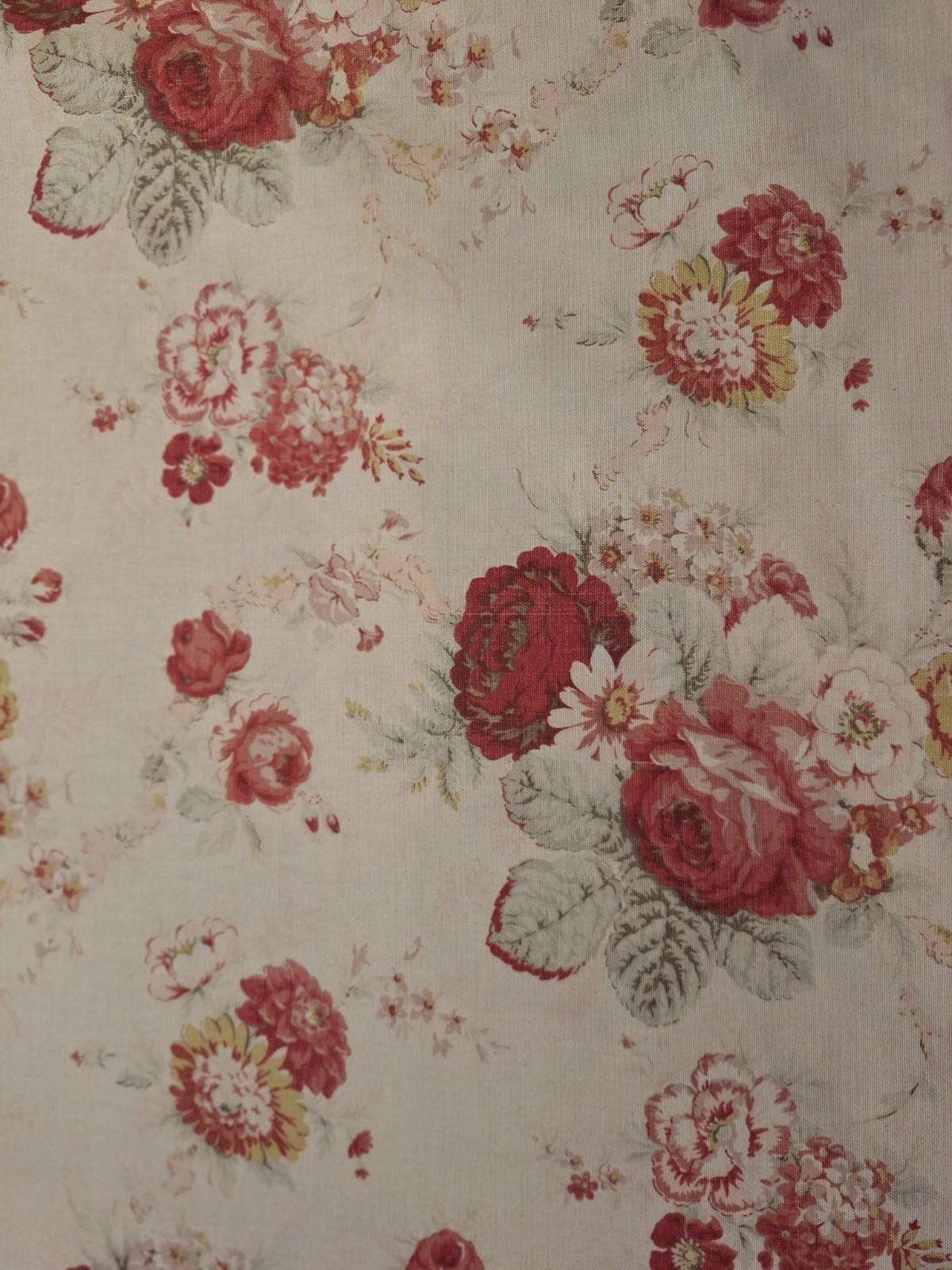 Waverly VINTAGE COLLECTION NORFOLK ROSE Cotton Fabric  56