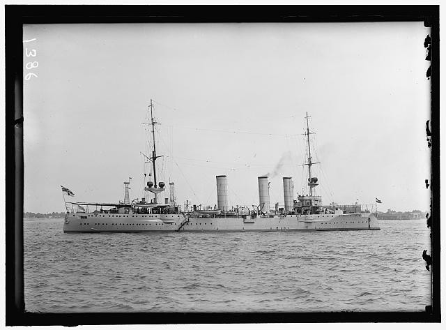 Photo:Stettin Germany 1912 Squadron Visit U.S. Battleship Naval Ship