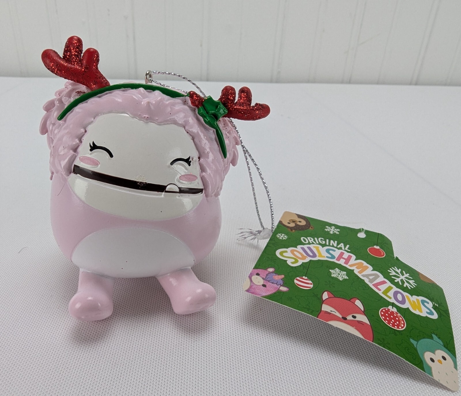 Kellytoy Squishmallow Brina the Bigfoot Christmas Tree Ornament Kurt S Adler New