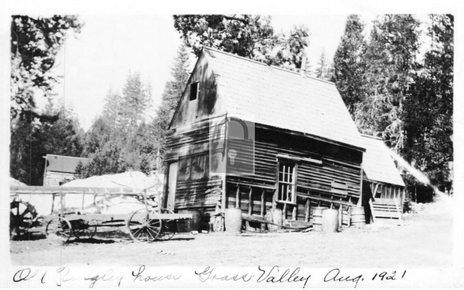 1921 Old Quigley House Little Grass Valley California CA - Reprint