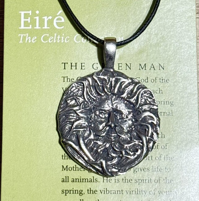 Celtic Green Man Pendant Pagan Wiccan New Made USA