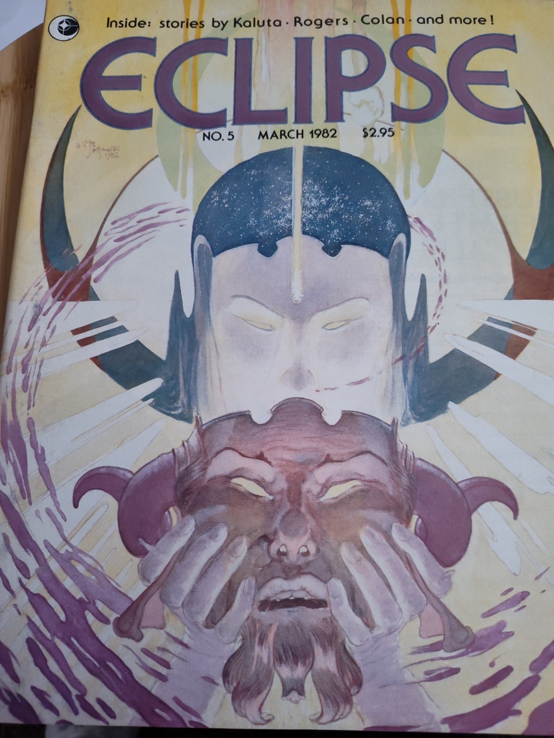 1982 ECLIPSE #5 | KALUTA MARSHALL ROGERS | HEAVY METAL COMIC 