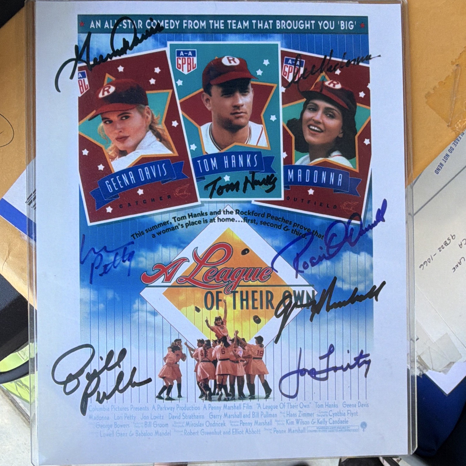 A League of Their Own Signed