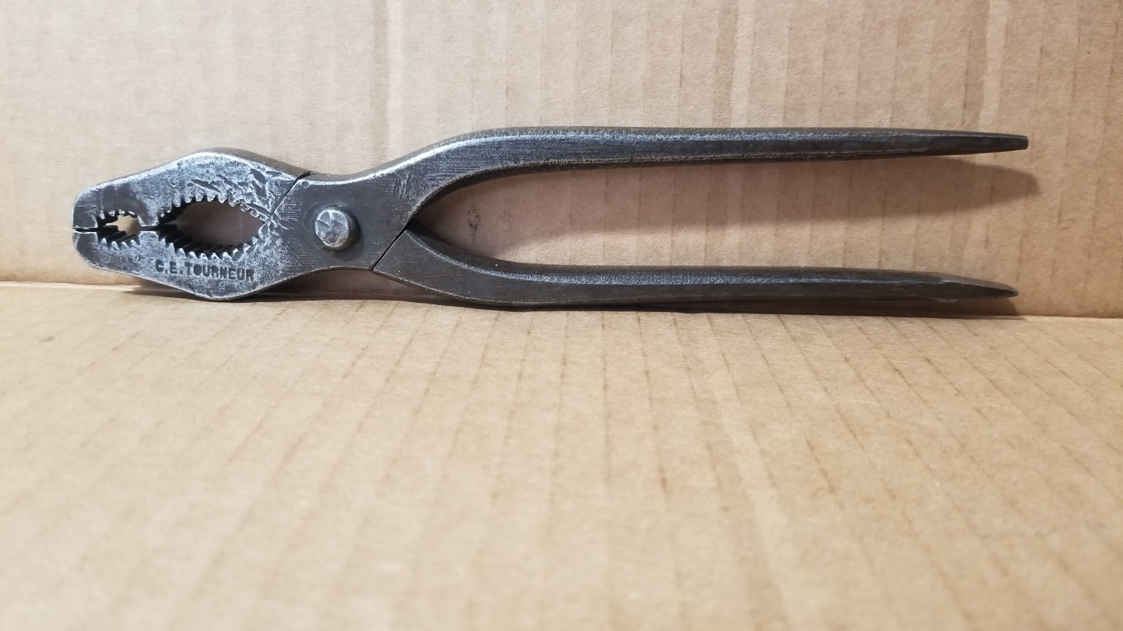 Vintage Rare C.E. Tourneur gas & burner combination Pliers Working VGC