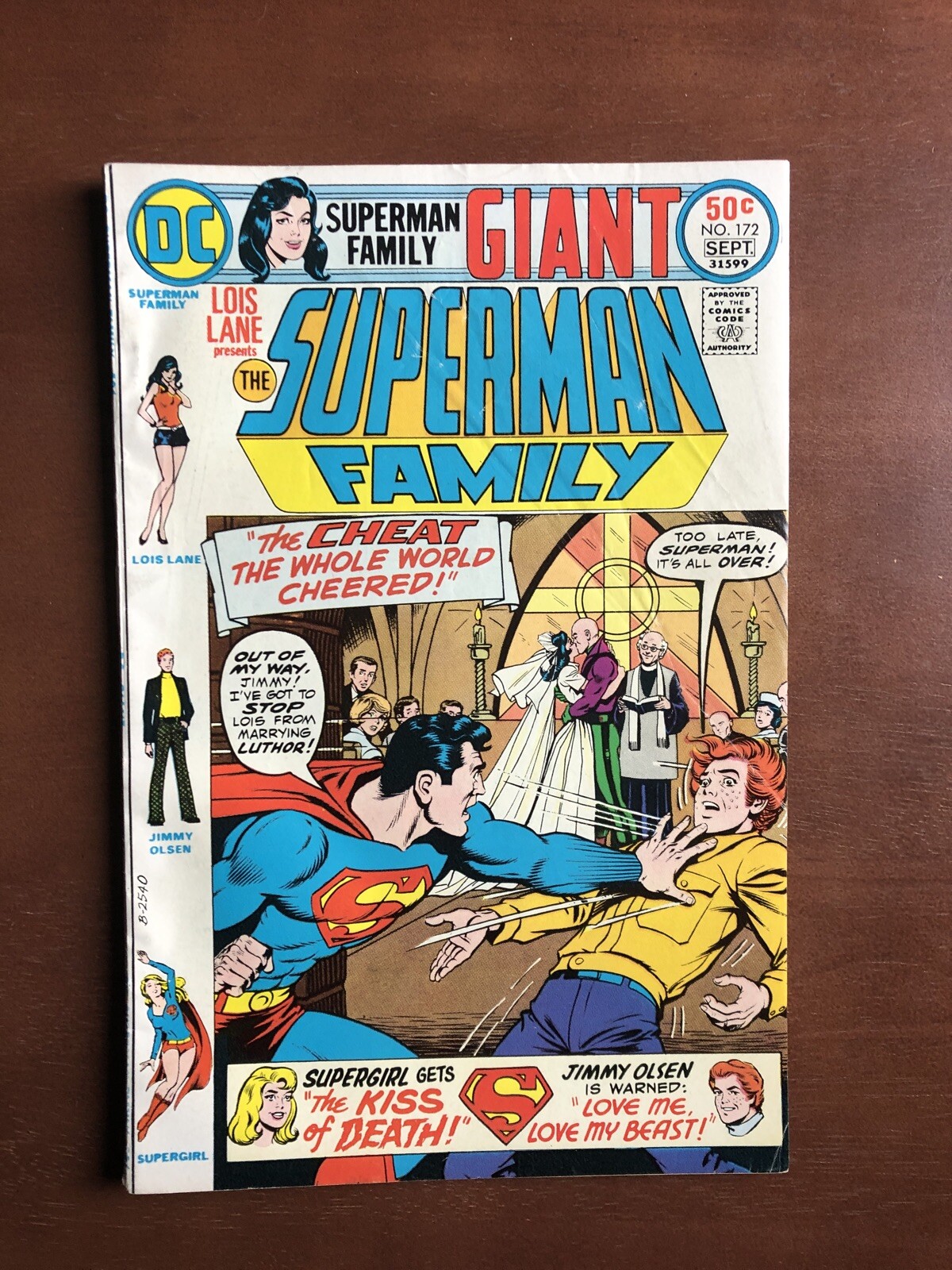 The Superman Family #172 (1975) 7.0 FN DC Key Issue Bronze Age Jimmy Olsen Lane The Superman Family #172 (1975) 7.0 FN DC Key Issue Bronze Age Jimmy Olsen Lane