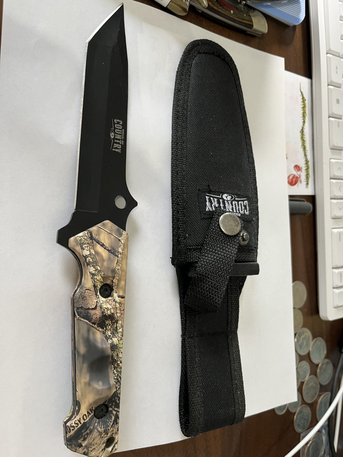Break-up Country Hunting Knife 5 \