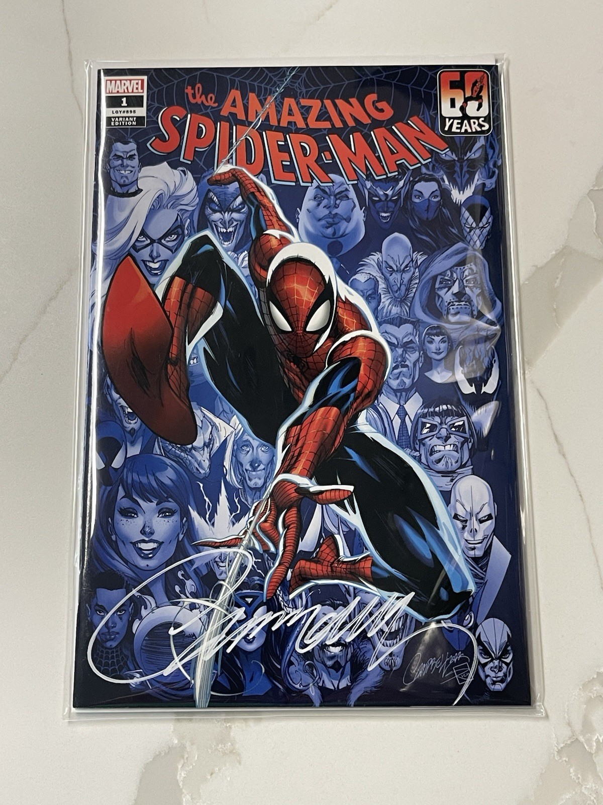 AMAZING SPIDERMAN #1 J SCOTT CAMPBELL Signed Sealed w/COA