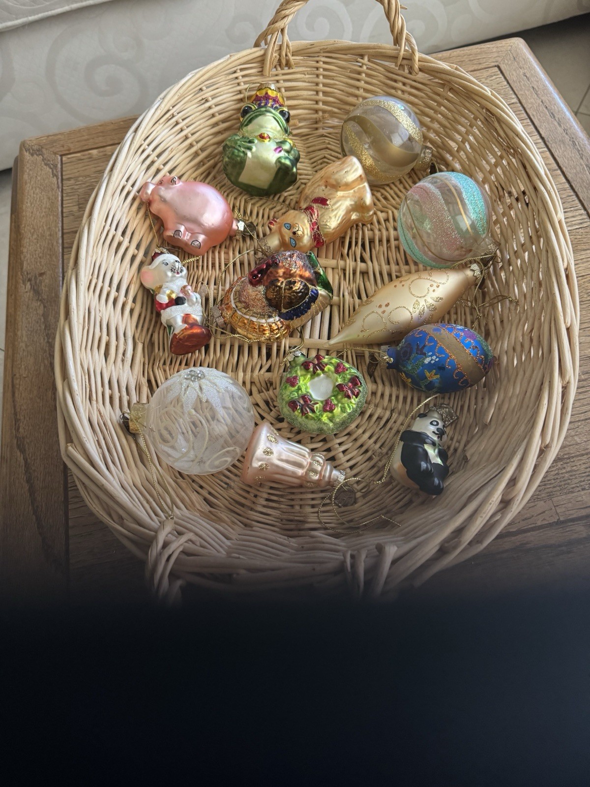 Vintage Old World Christmas Ornaments