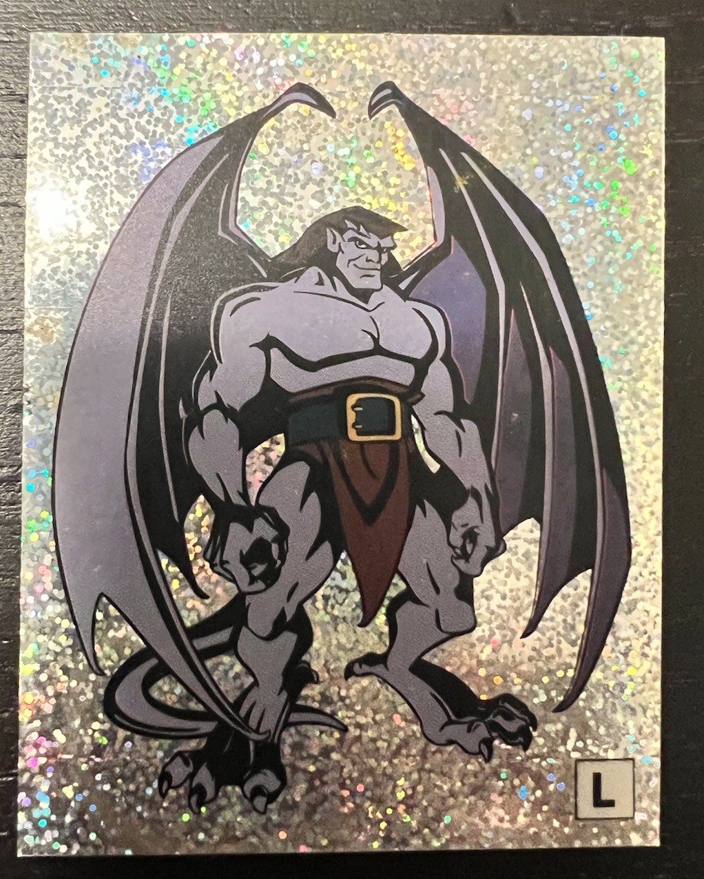 Vintage Gargoyles Holographic Goliath Sticker “L” By Panini Vintage Gargoyles Holographic Goliath Sticker “L” By Panini