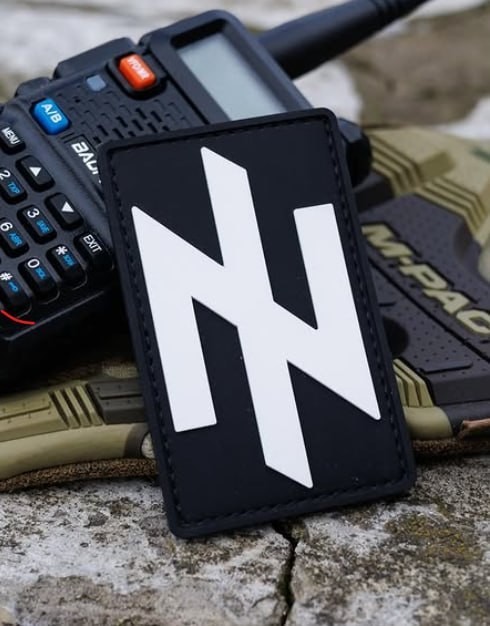 Patriotic Chevron Idea of the Nation Symbol Patch Ukrainian Emblem Patriotic Chevron Idea of the Nation Symbol Patch Ukrainian Emblem