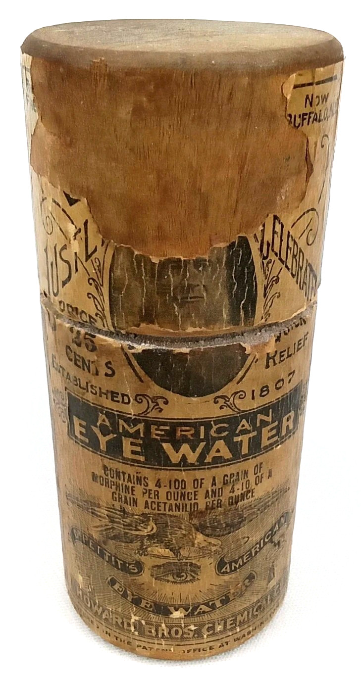 Antique 1900s Advertising Dr Pettit\'s American Eye Water Buffalo NY New Arrival