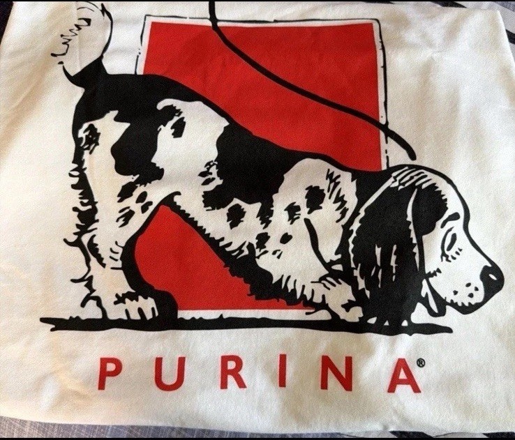 Purina “Basset Hound”  Promotional T-shirt Size XL