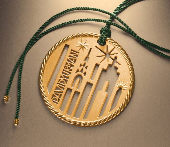 David Yurman Limited Edition 2024 Ornament FAST Shipping David Yurman Limited Edition 2024 Ornament FAST Shipping