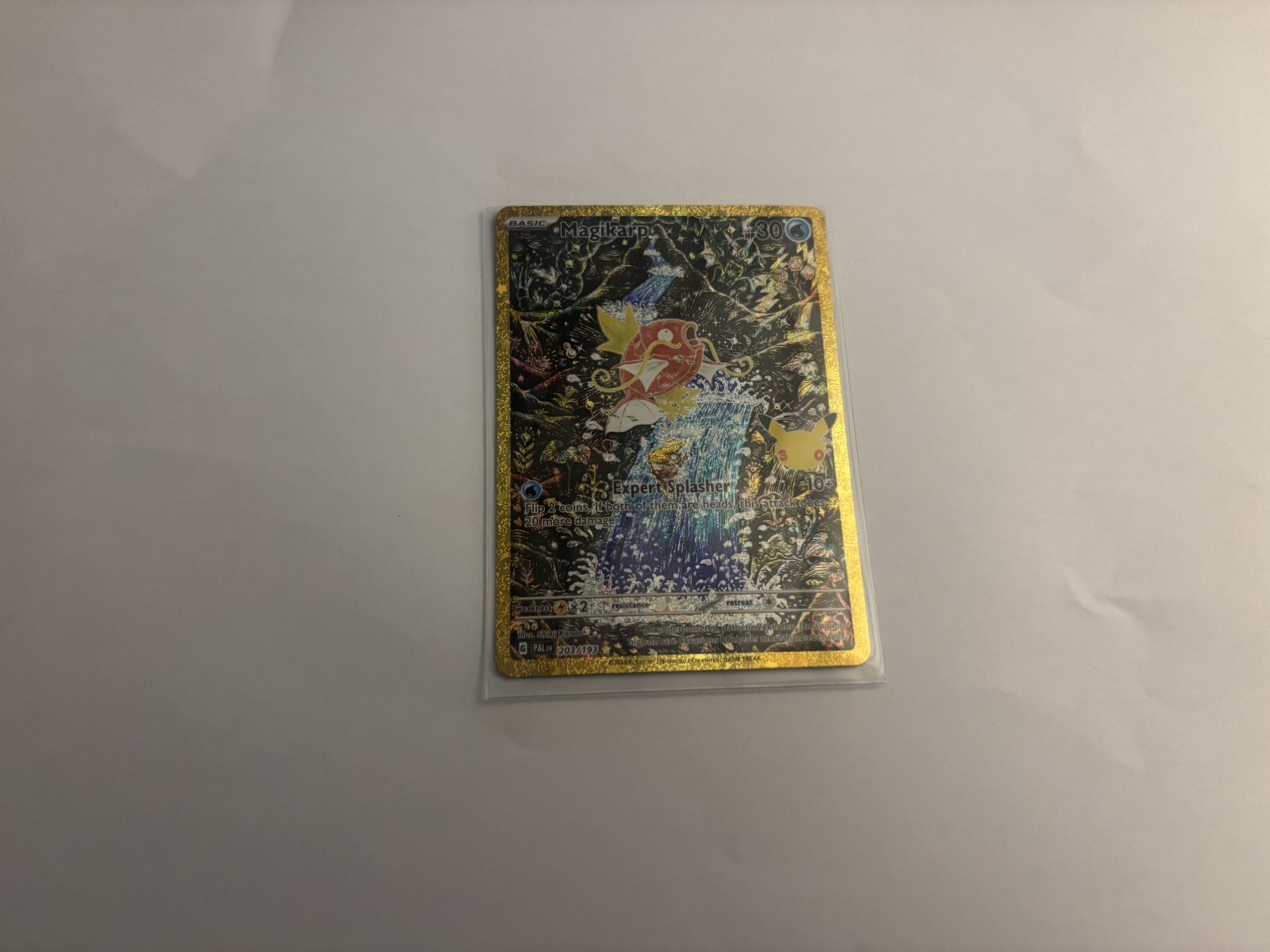 Magikarp 203/193 Illustration Rare 30th Celebrations Pokemon Tcg Mint Condition