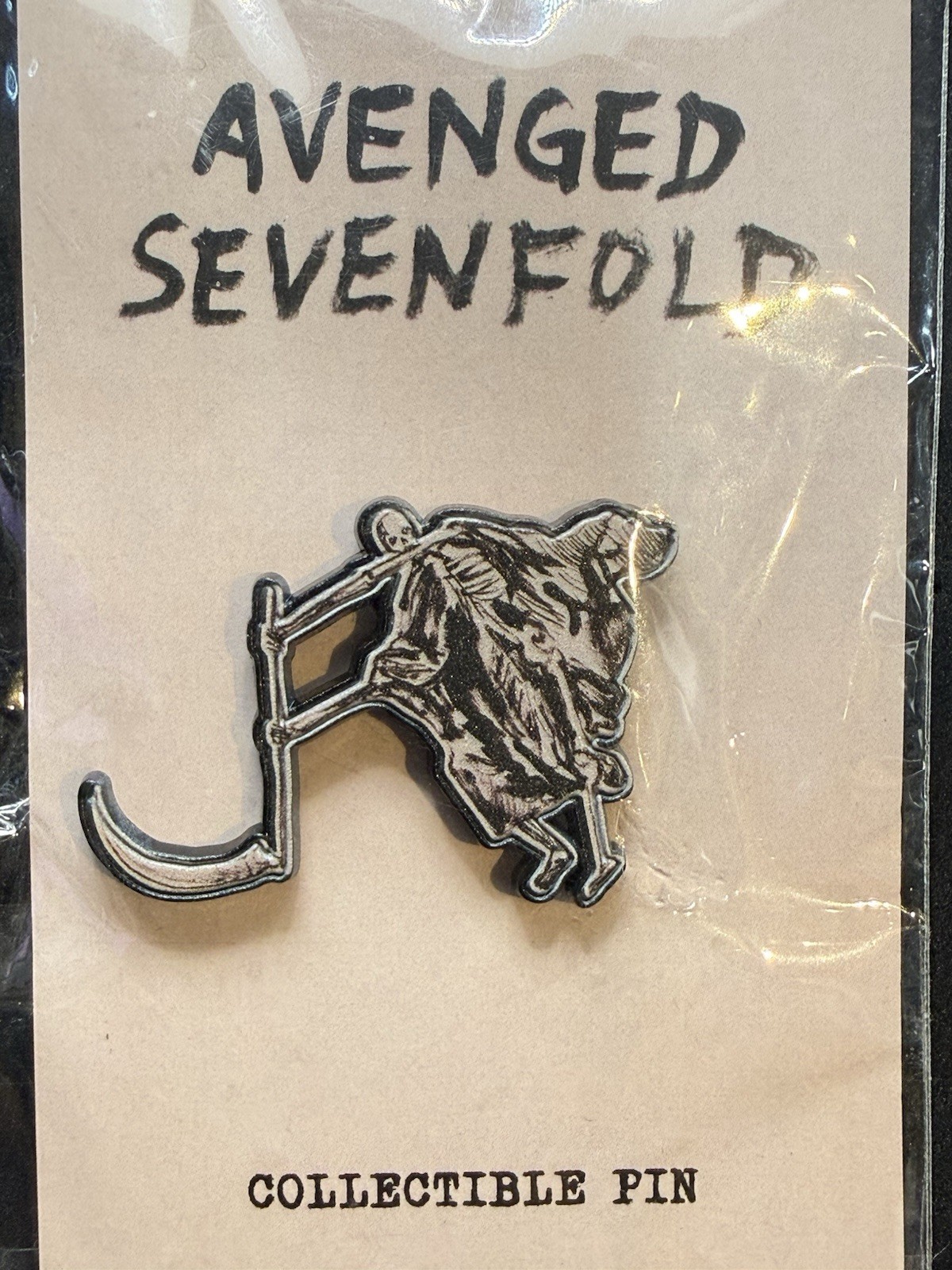 RARE Avenged Sevenfold LIBAD Reaper Pin Vegas Exclusive Life Is But A Dream
