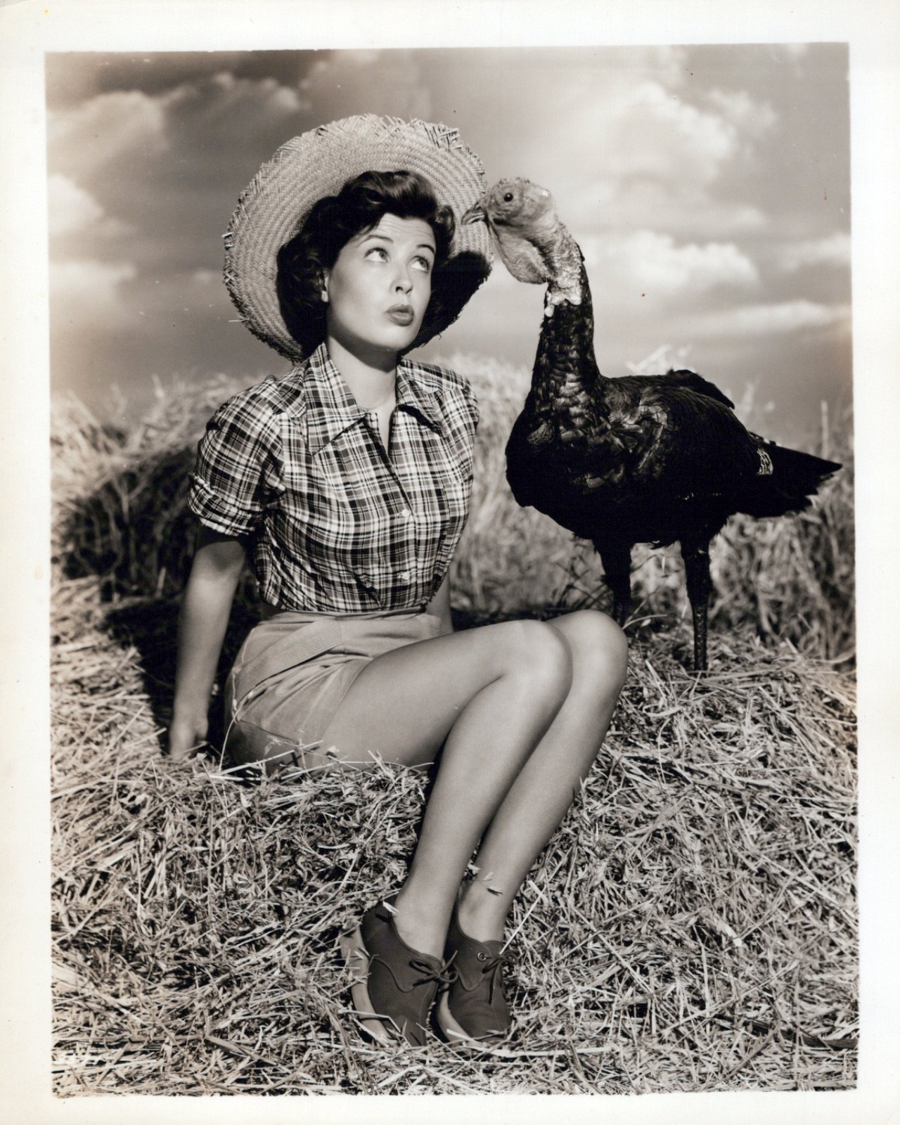 Hollywood GLORIA DE HAVEN STUNNING PORTRAIT STYLISH POSE  1940s ORIG PHOTO 908