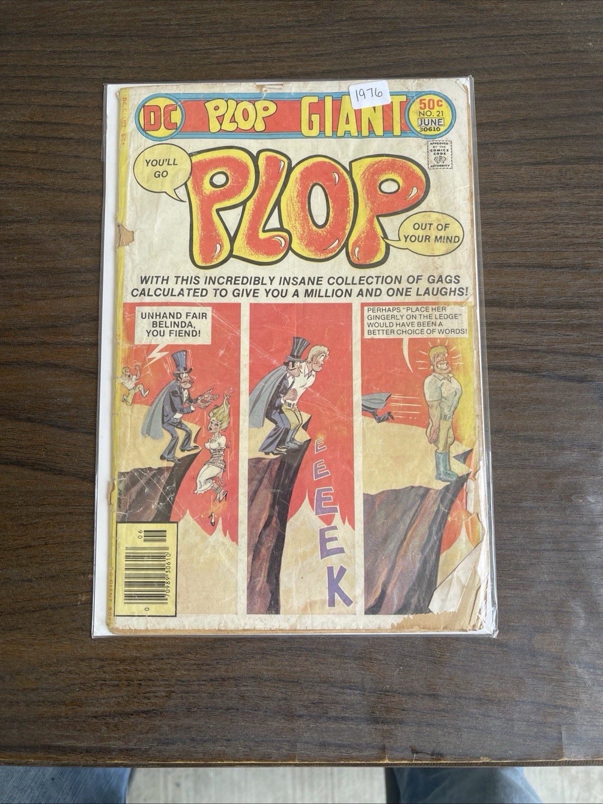 PLOP 21 F GIANT ISSUE SERGIO ARAGONES 1976 DC