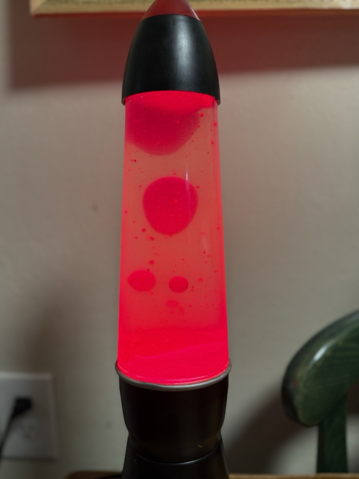 RARE Vintage Model LP10 Bullet LAVA LAMP