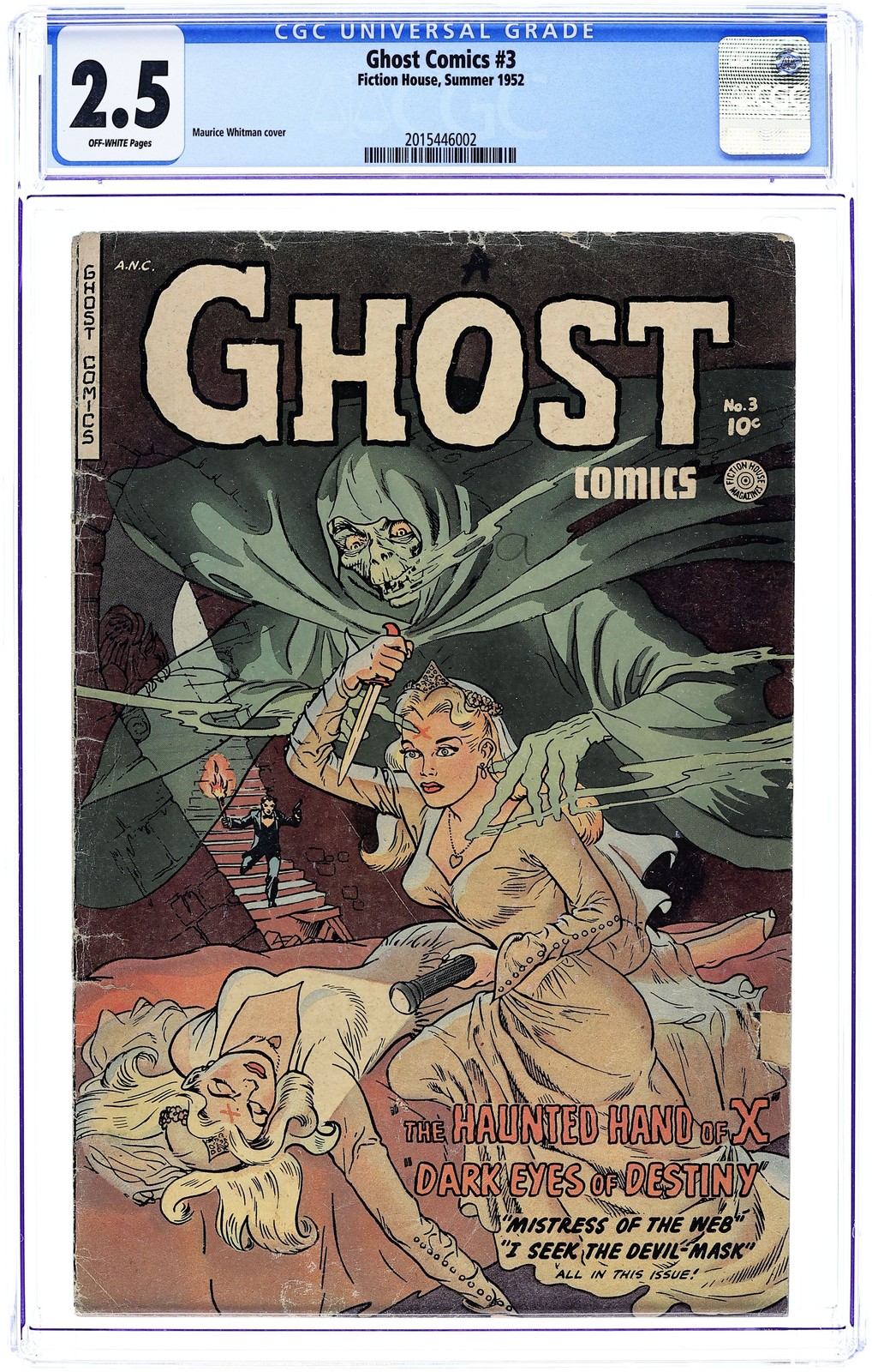 Ghost Comics #3 CGC 2.5 1952 2015446002