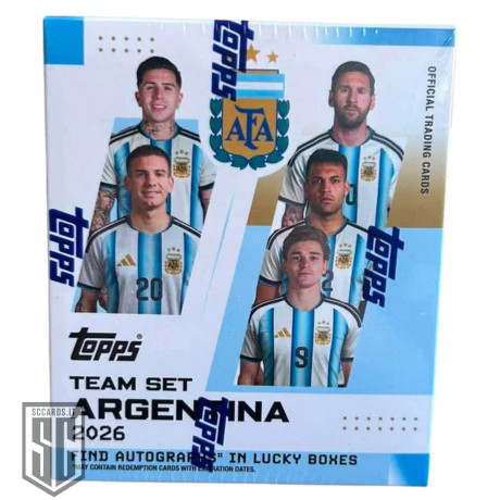 Topps Argentina Team Set Box 2025/26 Preorder