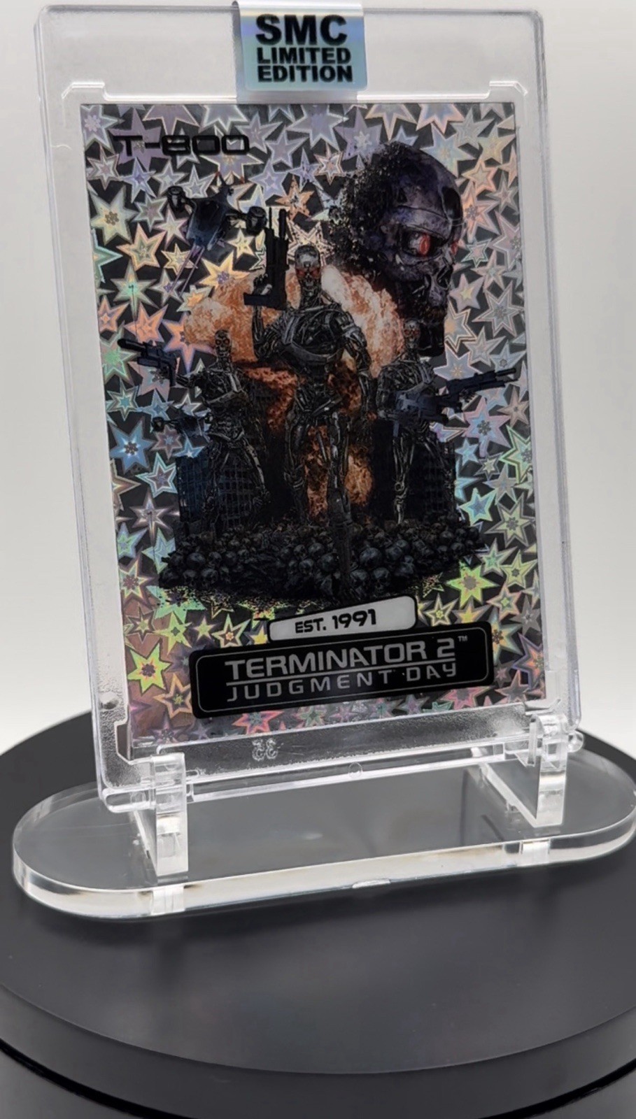 SMC Terminator 2 T-800 Endoskeleton Stars Parallel Card #6 42/100 2024