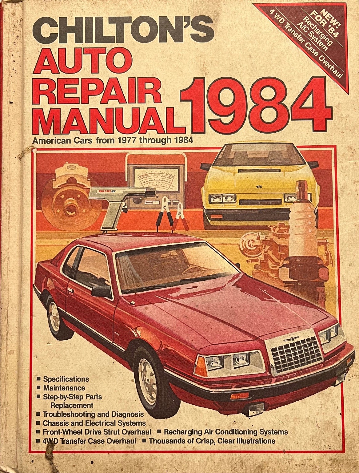 Chilton's Auto Repair Manual 1984 American Cars 1977-1984