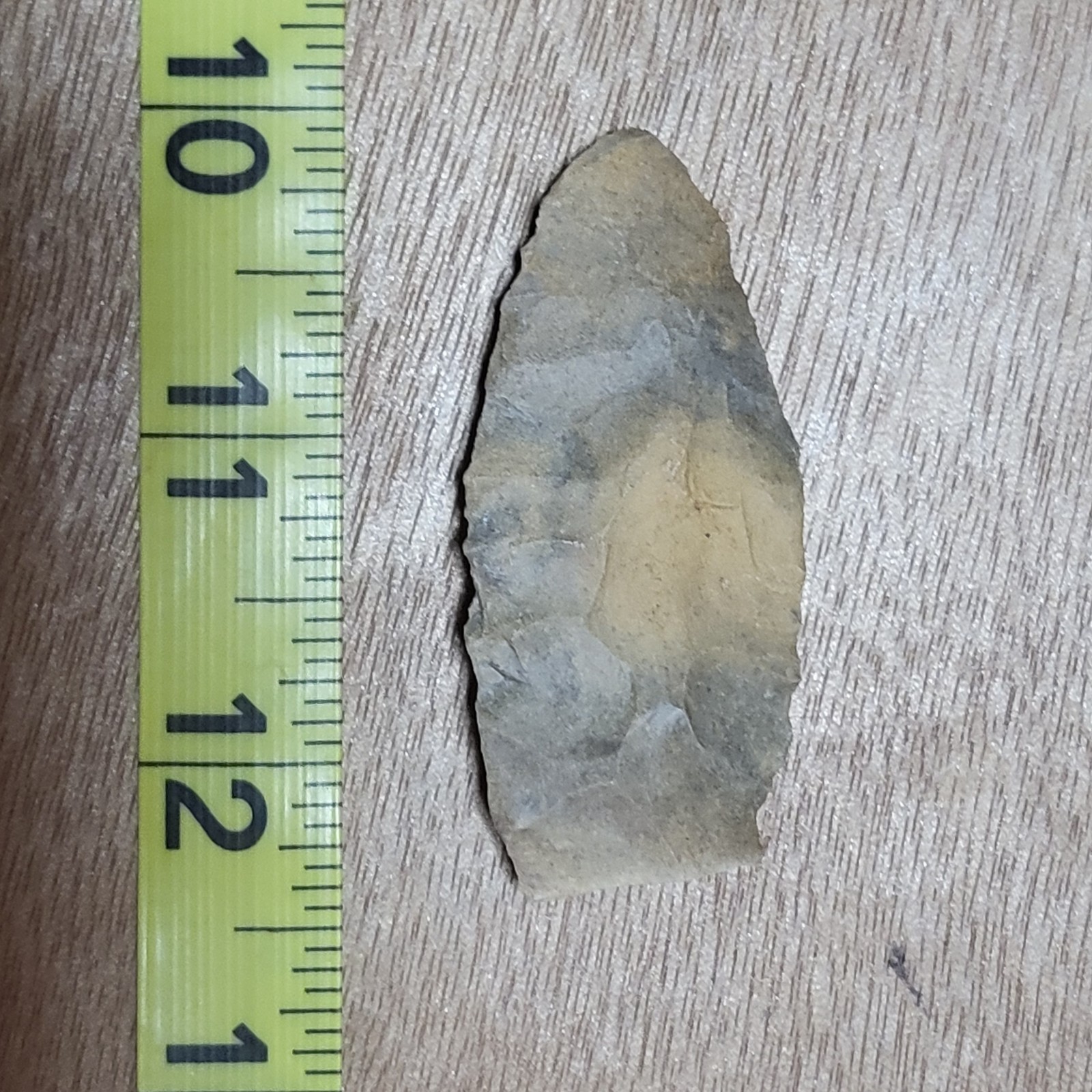 WELL USED AUTHENTIC ALABAMA NICE ARTIFACT SPEAR STONE ARROWHEAD KNIFE WELL USED AUTHENTIC ALABAMA NICE ARTIFACT SPEAR STONE ARROWHEAD KNIFE