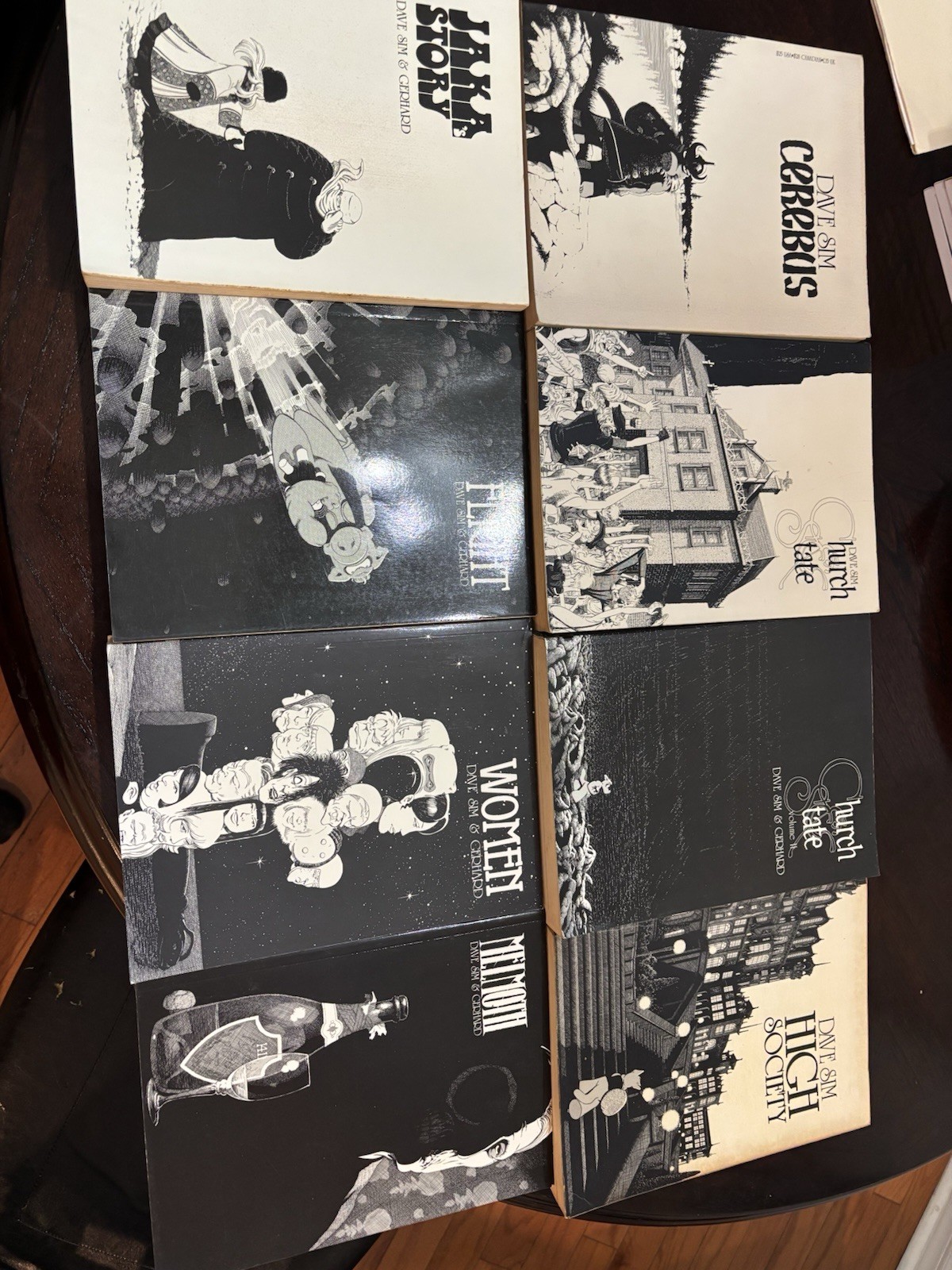 Cerebus (eight volume) Comic Book Compilation Set Cerebus (eight volume) Comic Book Compilation Set