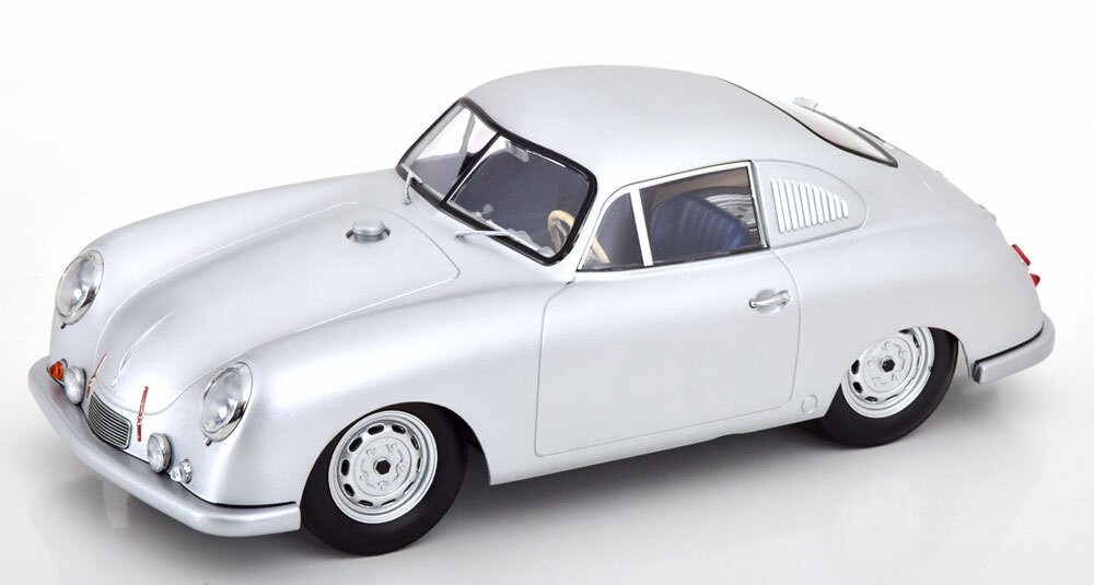 Werk83 1/18 Porsche 356 SL 1951 Silver Diecast Model Car Plain Body
