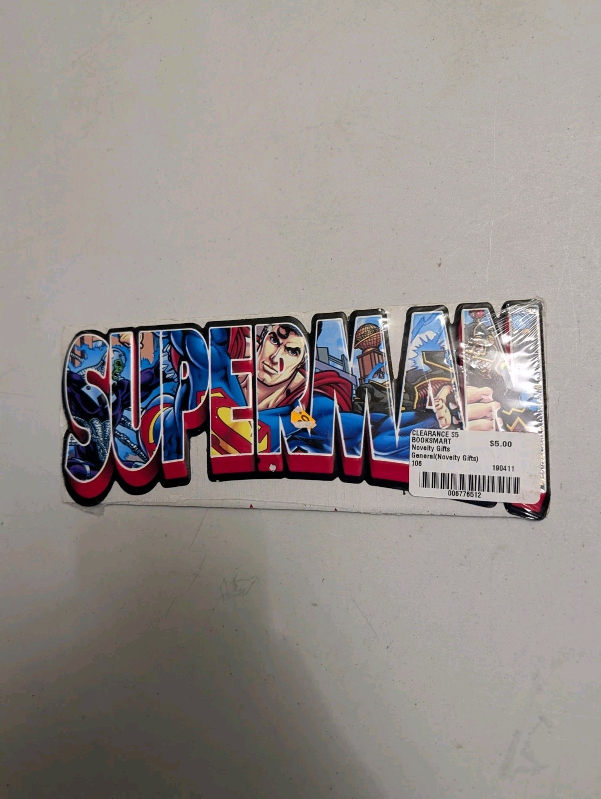 Superman Tin Sign Classic Style 10