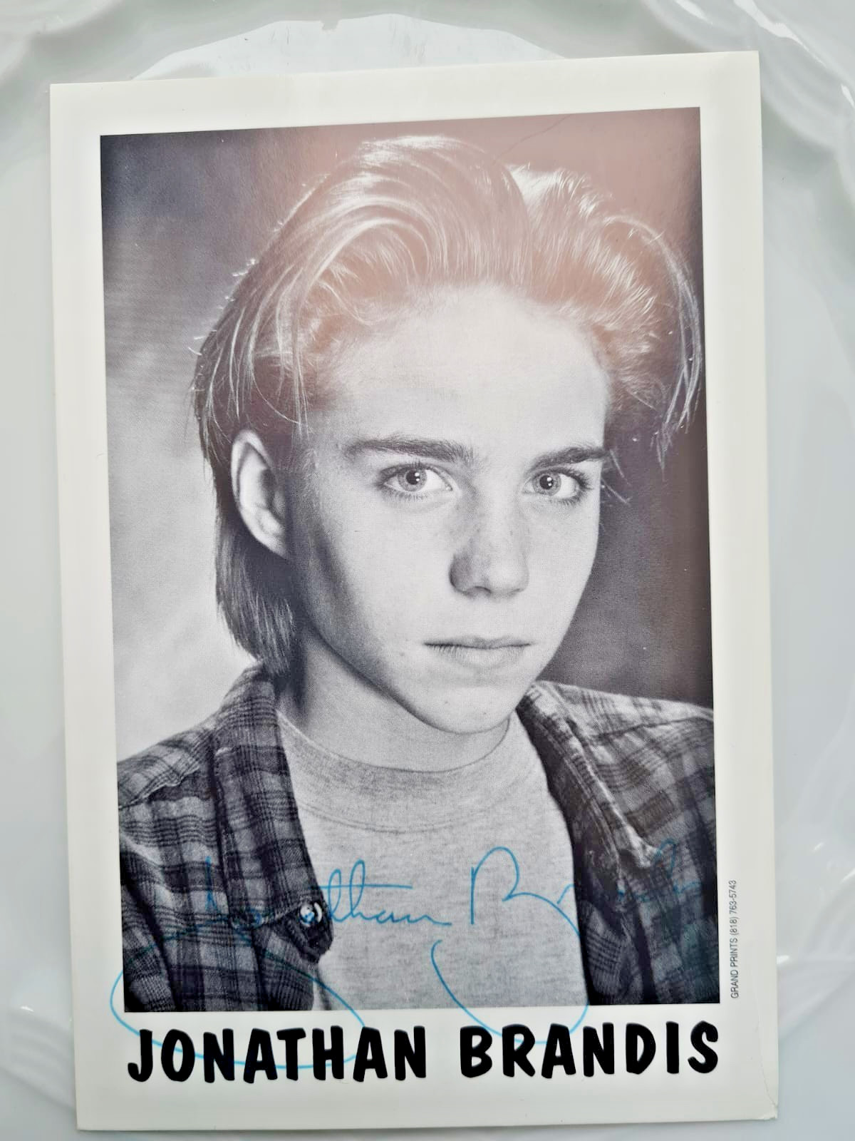 Original Autograph JONATHAN BRANDIS, +2003, Very Rare