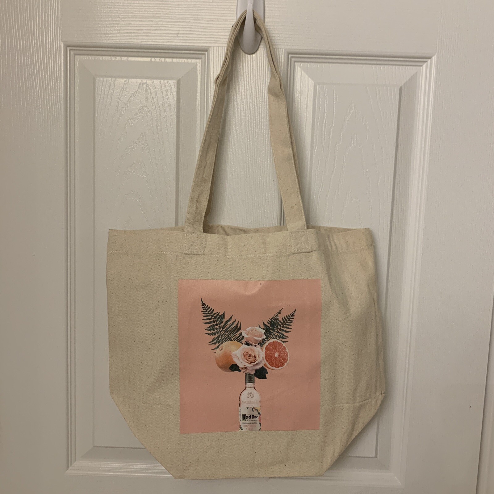 Kettle One Vodka Spritz Botanical Canvas Tote Bag Collectible NEW