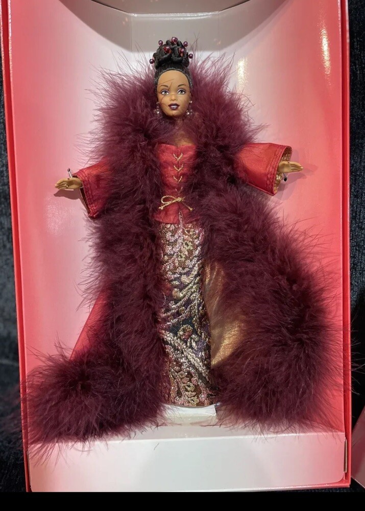 Barbie Cinnabar Sensation Doll Byron Lars Vintage 1998 Runway Collection