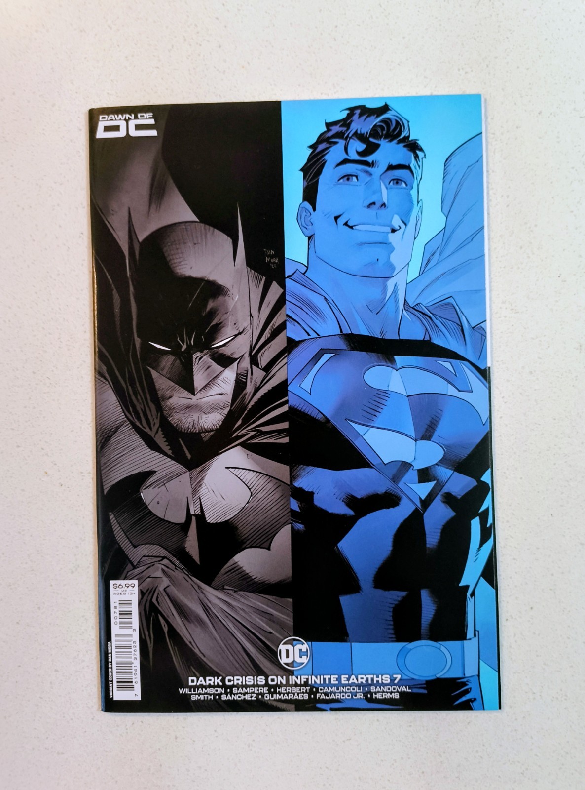 Dark Crisis On Infinite Earths #7 | Dan Mora Batman Superman Variant | DC 2023