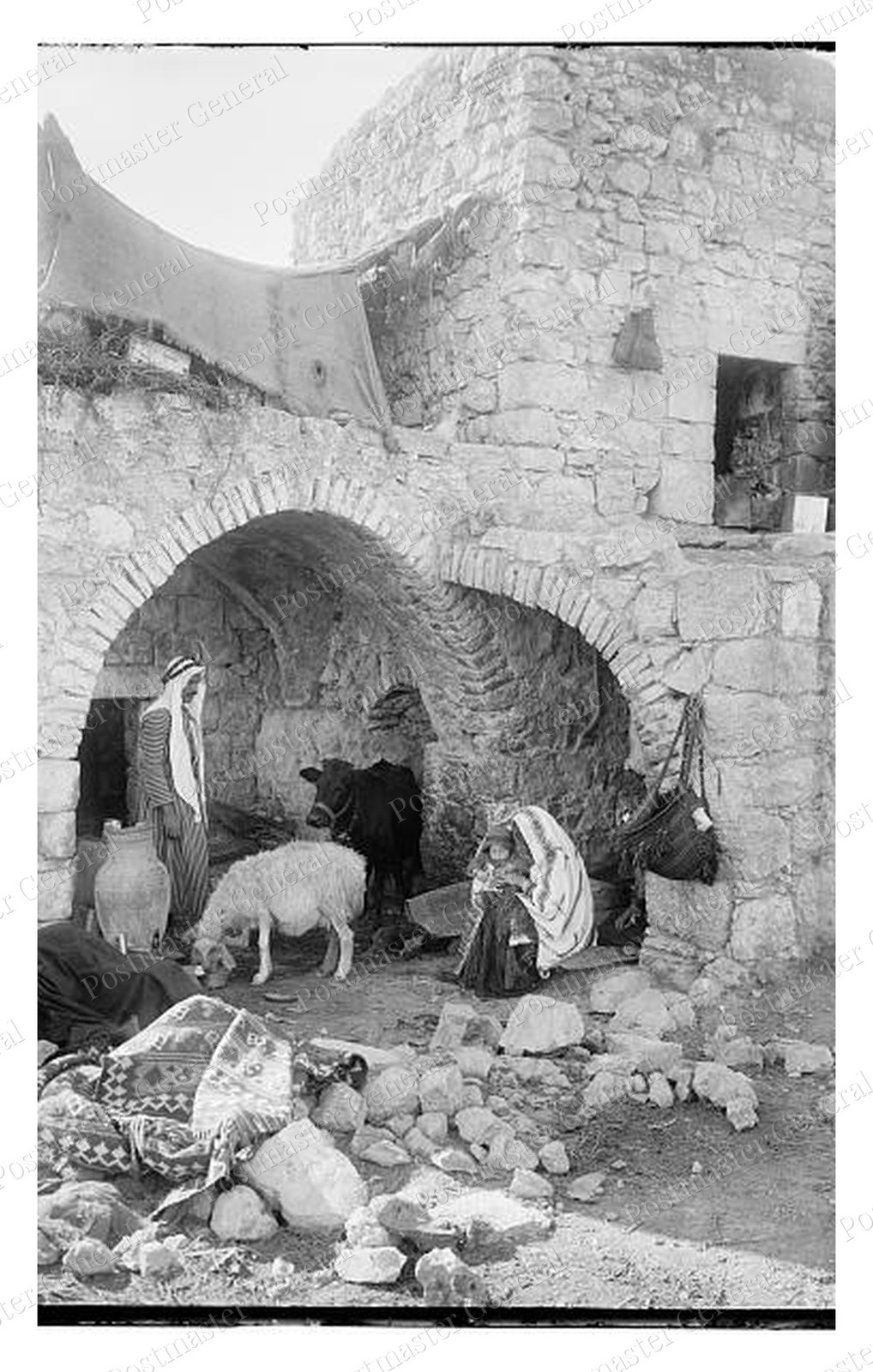 Native Home No Room Standard Postcard COPY RPPC