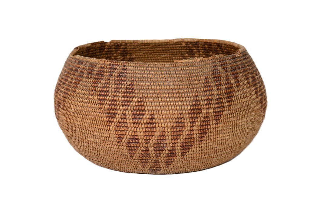 Antique Maidu Indian Basket ca.1880   4.5