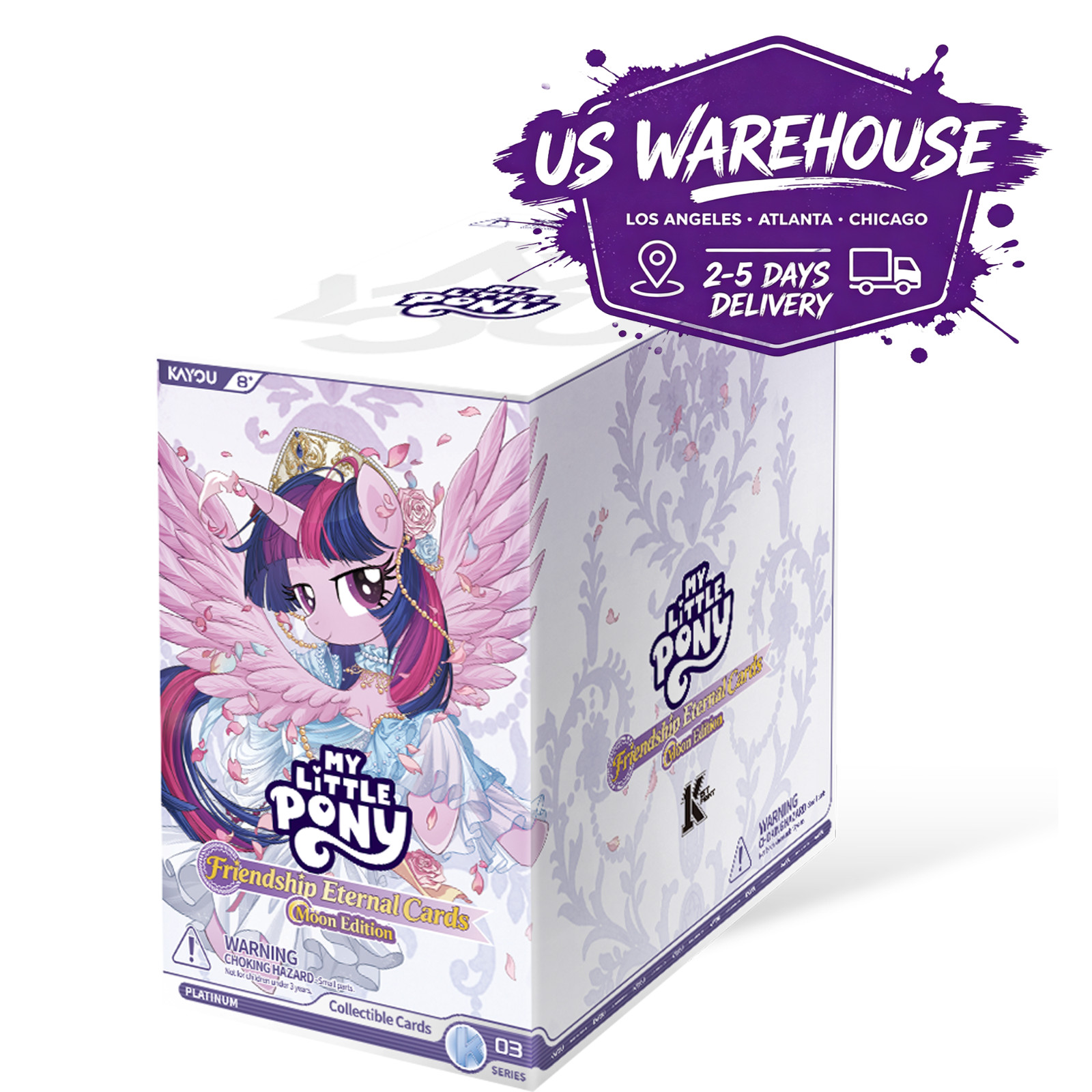 KAYOU My Little Pony Friendship Eternal Cards Moon Edition Series 3 Box 24 Packs