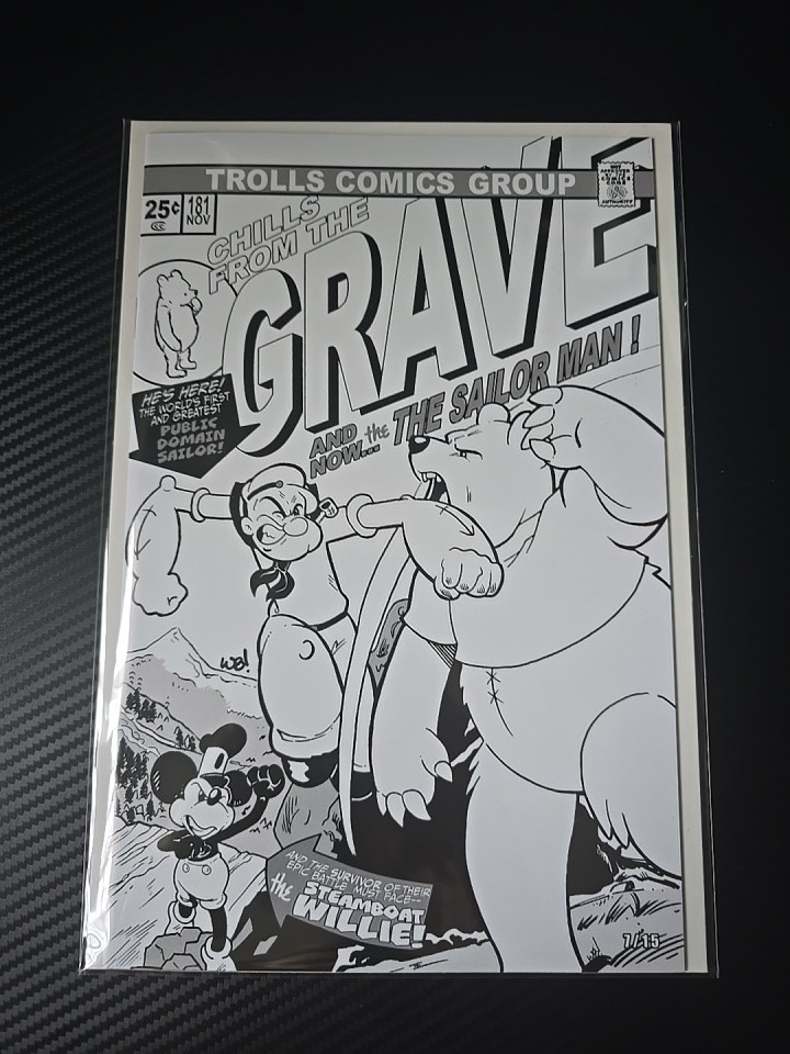 Chills From The Grave Ltd. #7(of 15) Popeye,Pooh,Willie-Sig Waite NM+ EXCLUSIVE Chills From The Grave Ltd. #7(of 15) Popeye,Pooh,Willie-Sig Waite NM+ EXCLUSIVE