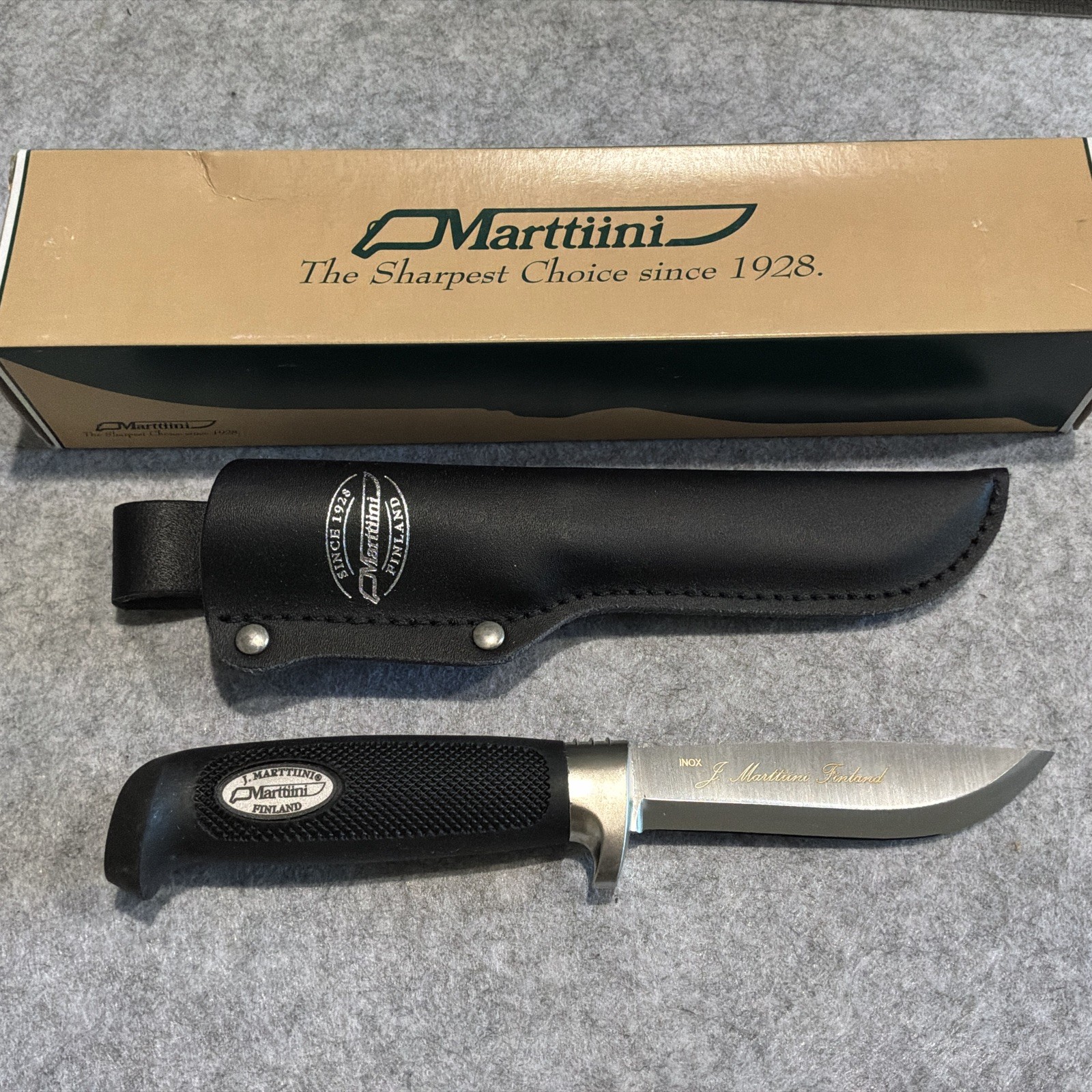 J. Marttiini Finland 184019 Big Game Condor Basic Black Fixed Knife Sheath New