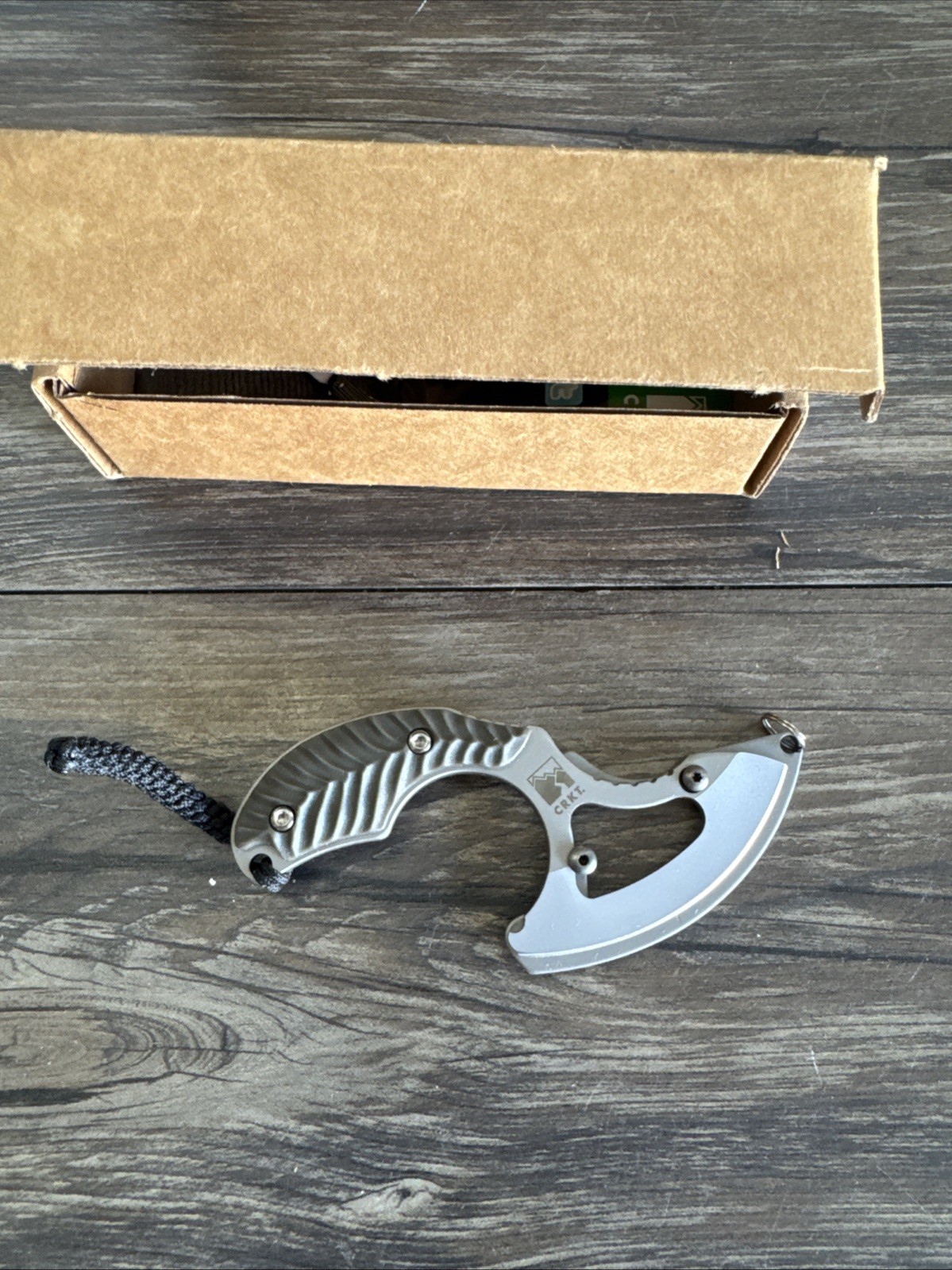 Discontinued CRKT Ikoma Keydashi – Ultra Lightweight Fixed Blade –#2280 ~ Unused