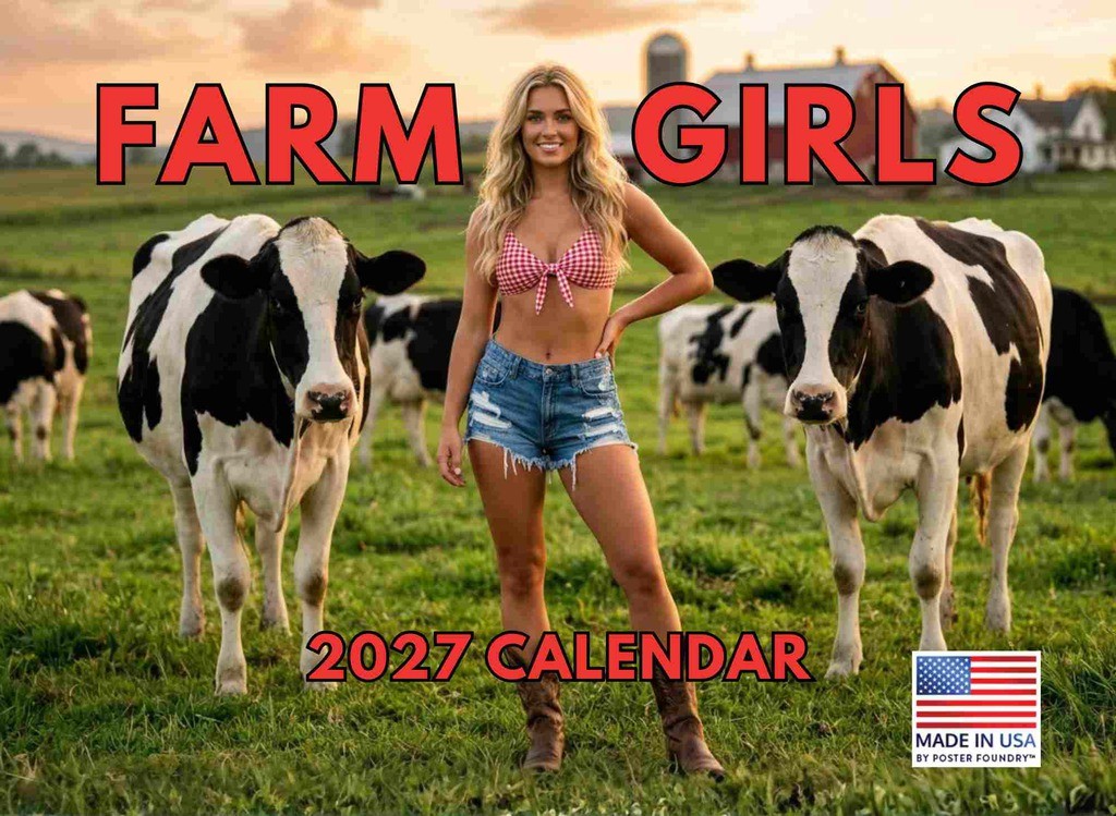 Sexy Farm Girl Calendar 2027 Sexy Farm Girl Calendar 2027
