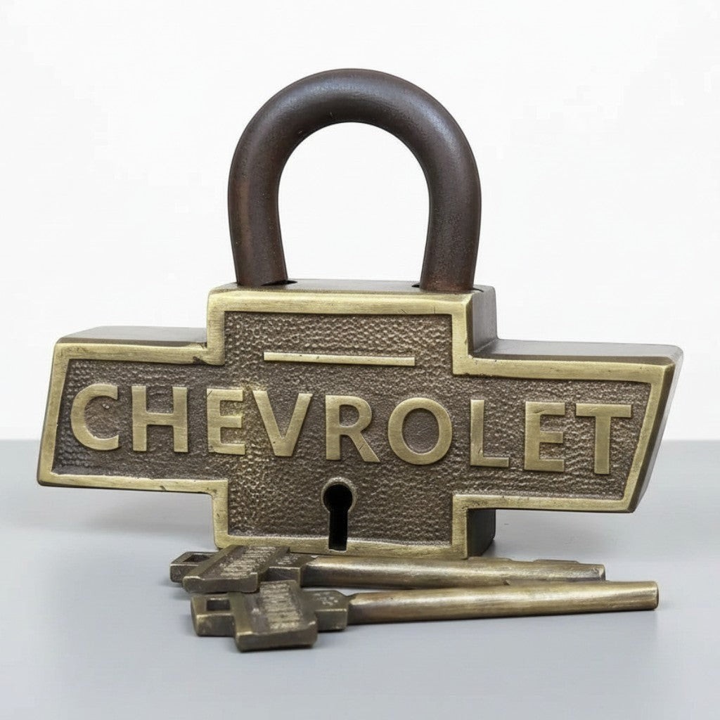 Chevrolet 1911 Solid Brass Lock with Keys