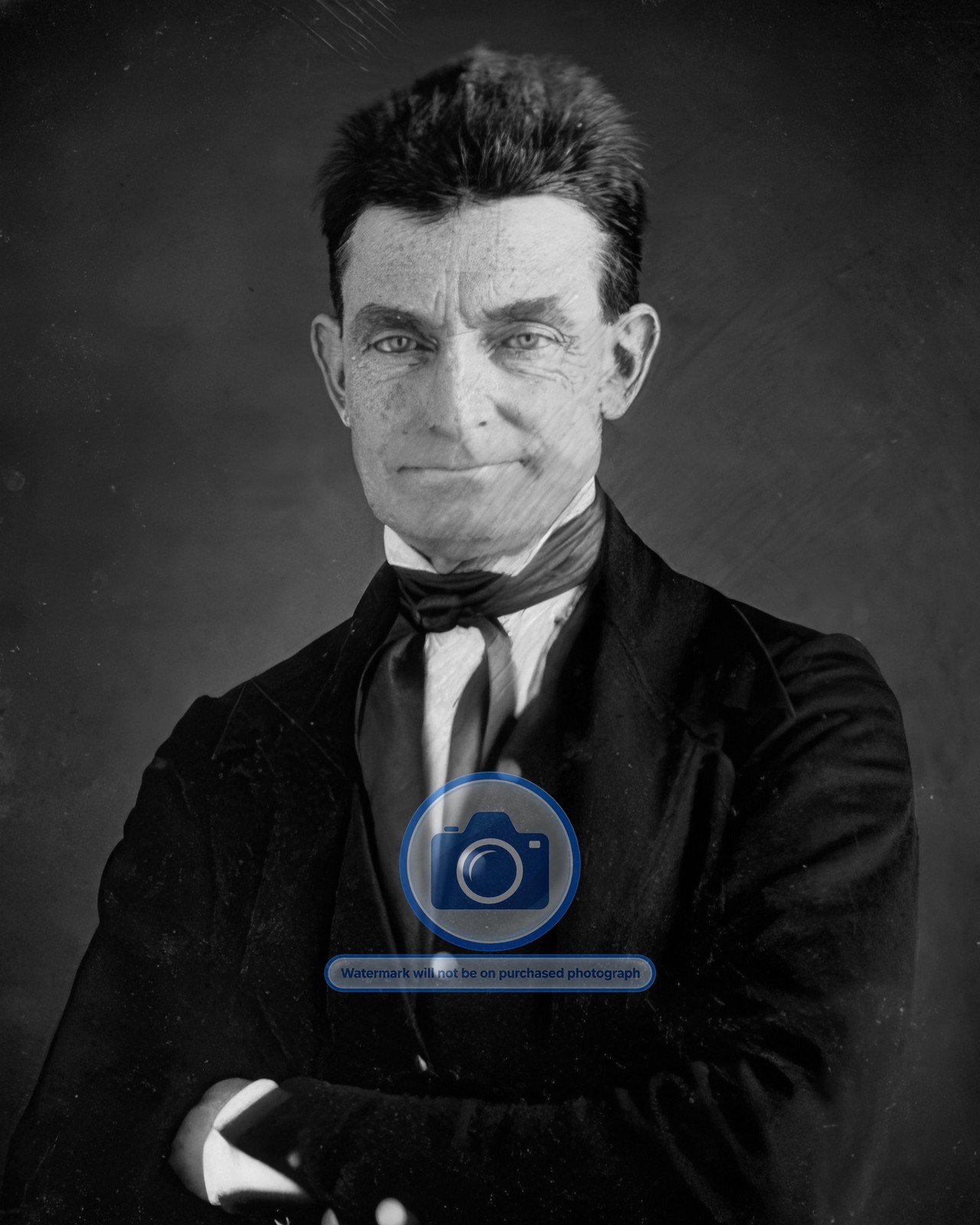JOHN BROWN AMERICAN ABOLITIONIST FIGHTER IN BLEEDING KANSAS 8X10 PHOTO