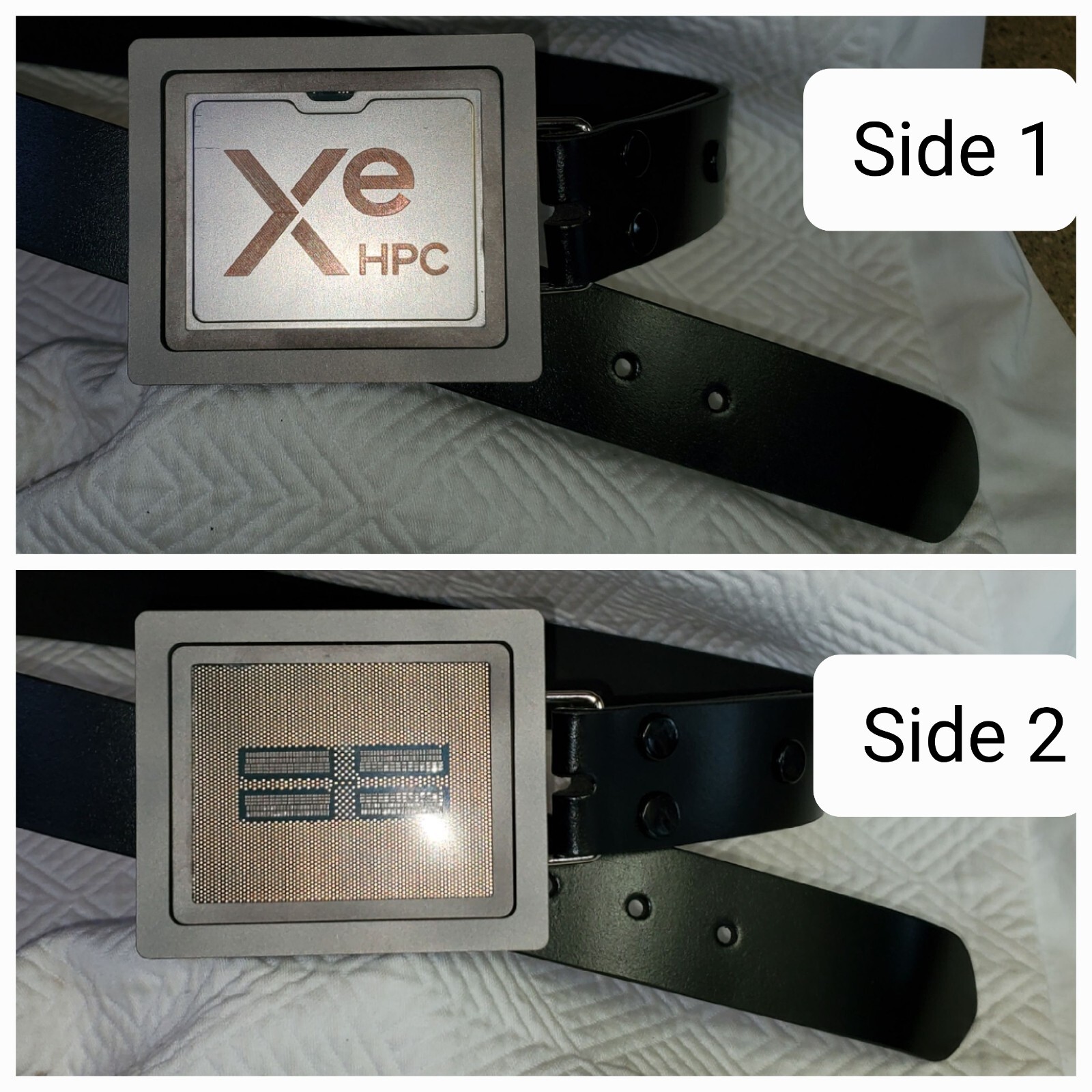 HPC Intel XEON Belt Buckle HUGE 4