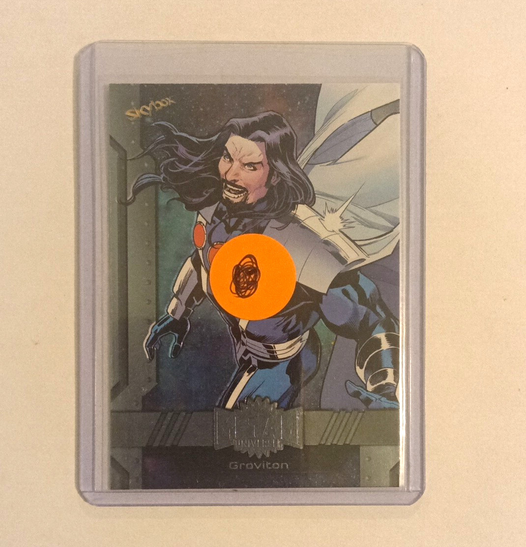 SkyBox 2023 Marvel Metal Universe Avengers Graviton Base Set Card #10